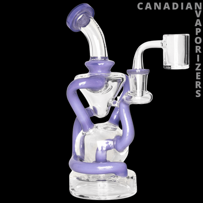 Gear Premium 8&quot; Dual Uptake Concentrate Recycler - Canadian Vaporizers