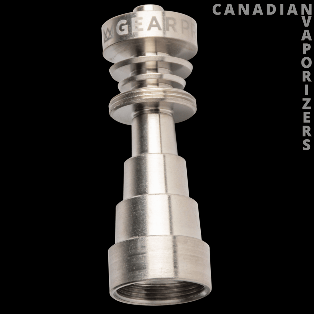 Gear Premium All-In-One 10mm, 14mm &amp; 19mm Titanium Nail - Canadian Vaporizers