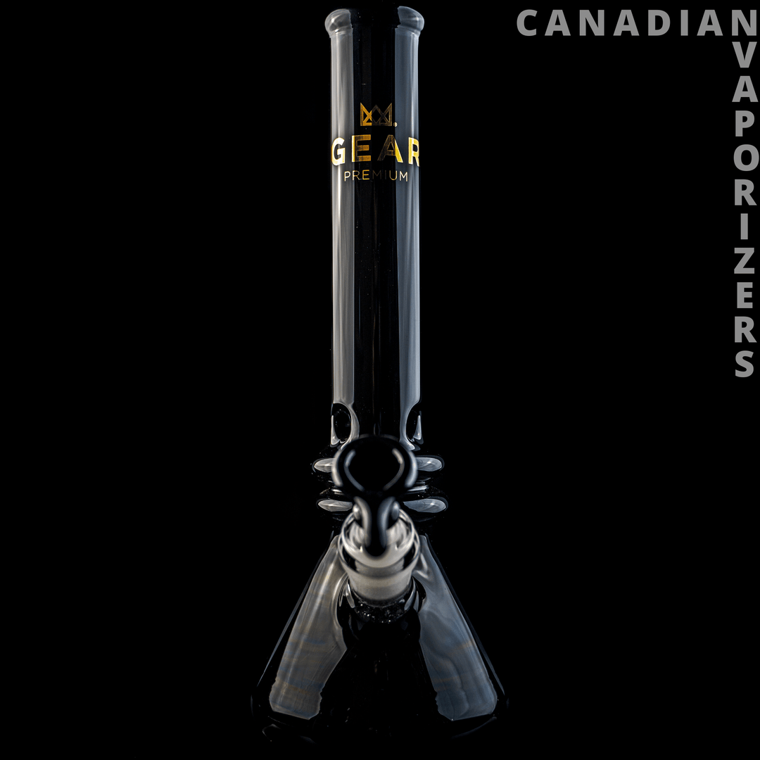 Gear Premium | Black 12" Tall Freaker Beaker Tube - Canadian Vaporizers