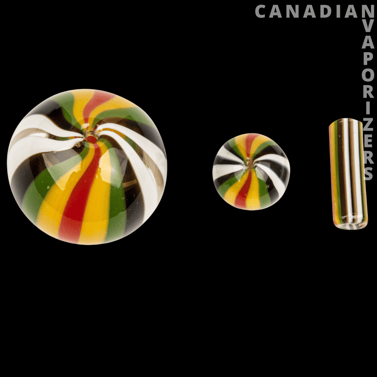 Gear Premium Multi Colour Terp Slurper Heat Bead &amp; Cap Set - Canadian Vaporizers