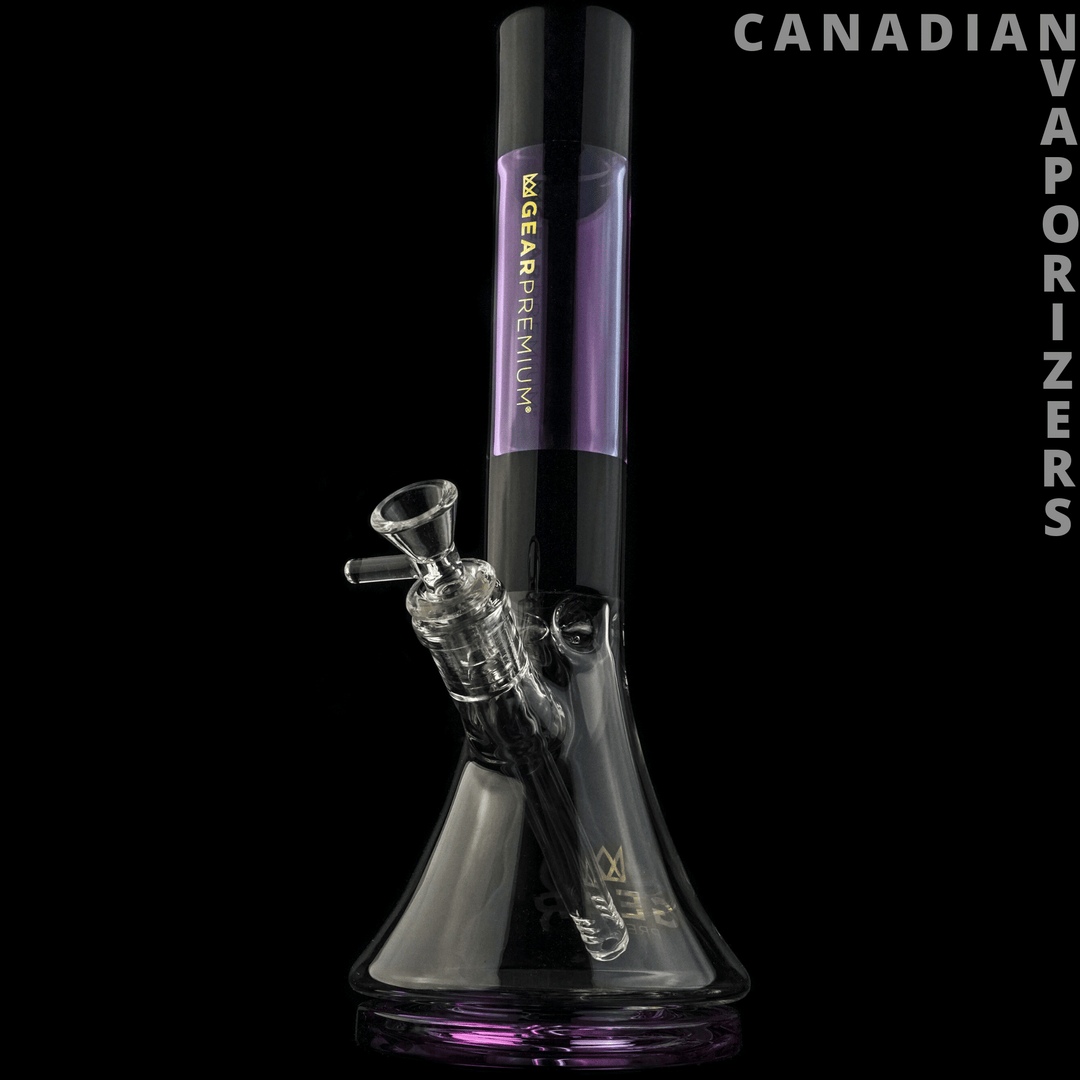 Gear Premium | Purple 13" Hylton Beaker Tube - Canadian Vaporizers