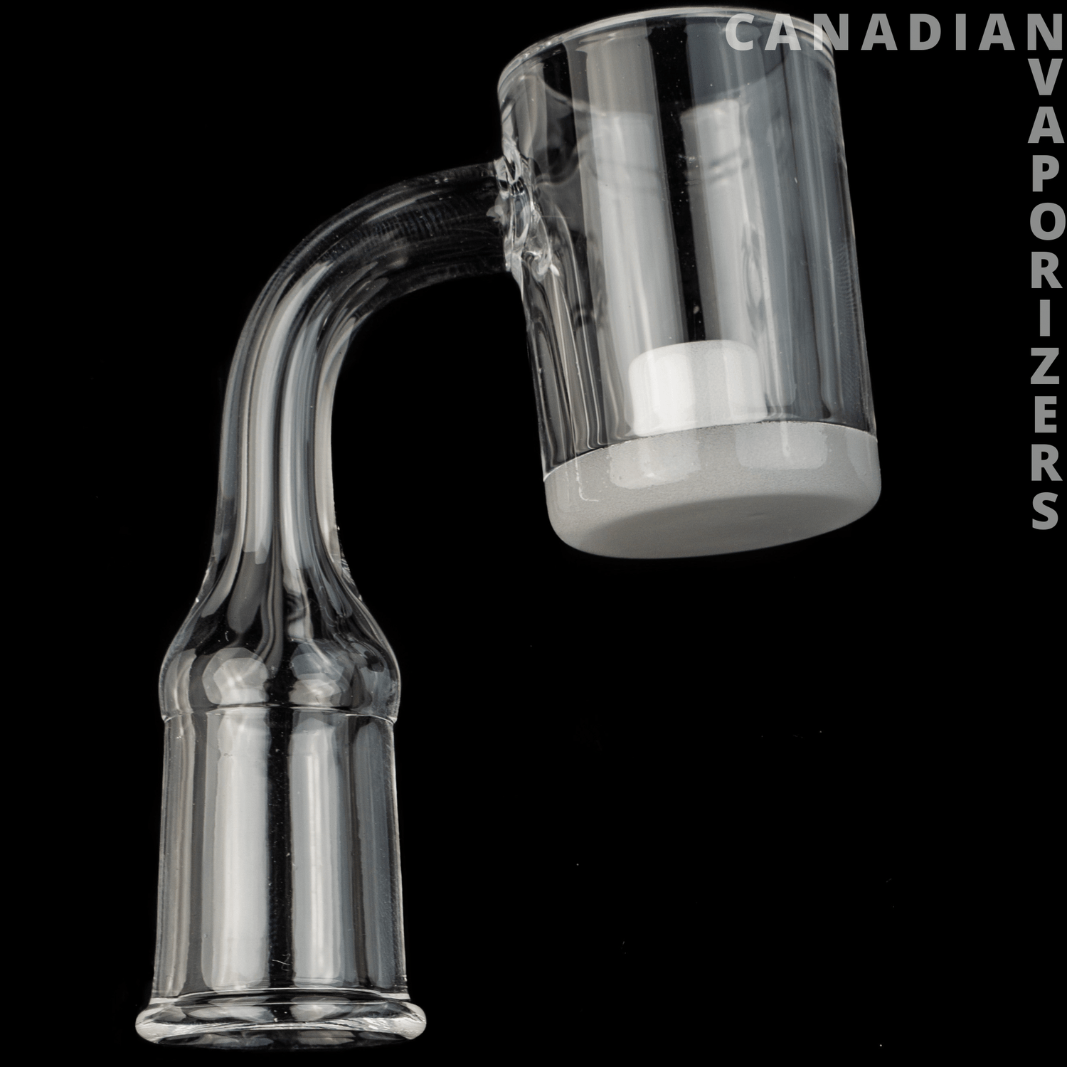 GEAR Premium Quartz Female 14MM 90 Degree Opaque Hard Core Banger - Canadian Vaporizers