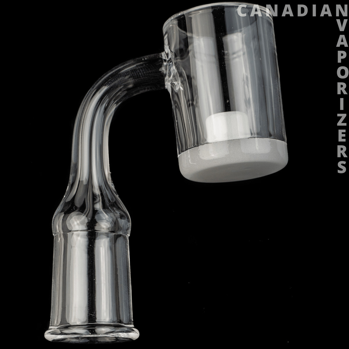 GEAR Premium Quartz Female 14MM 90 Degree Opaque Hard Core Banger - Canadian Vaporizers