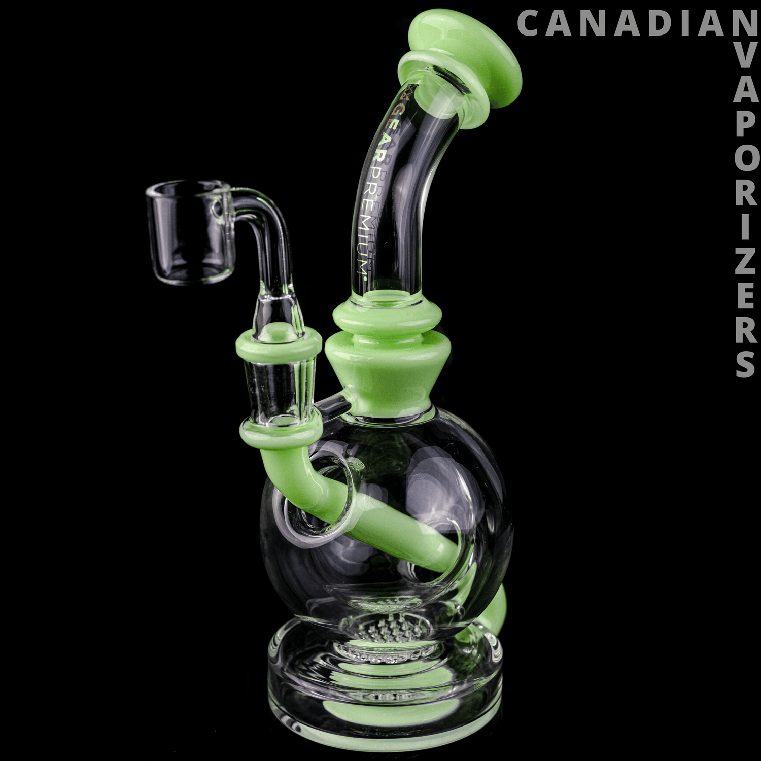 Gear Premium | Slyme 8&quot; Nucleus Concentrate Bubbler - Canadian Vaporizers