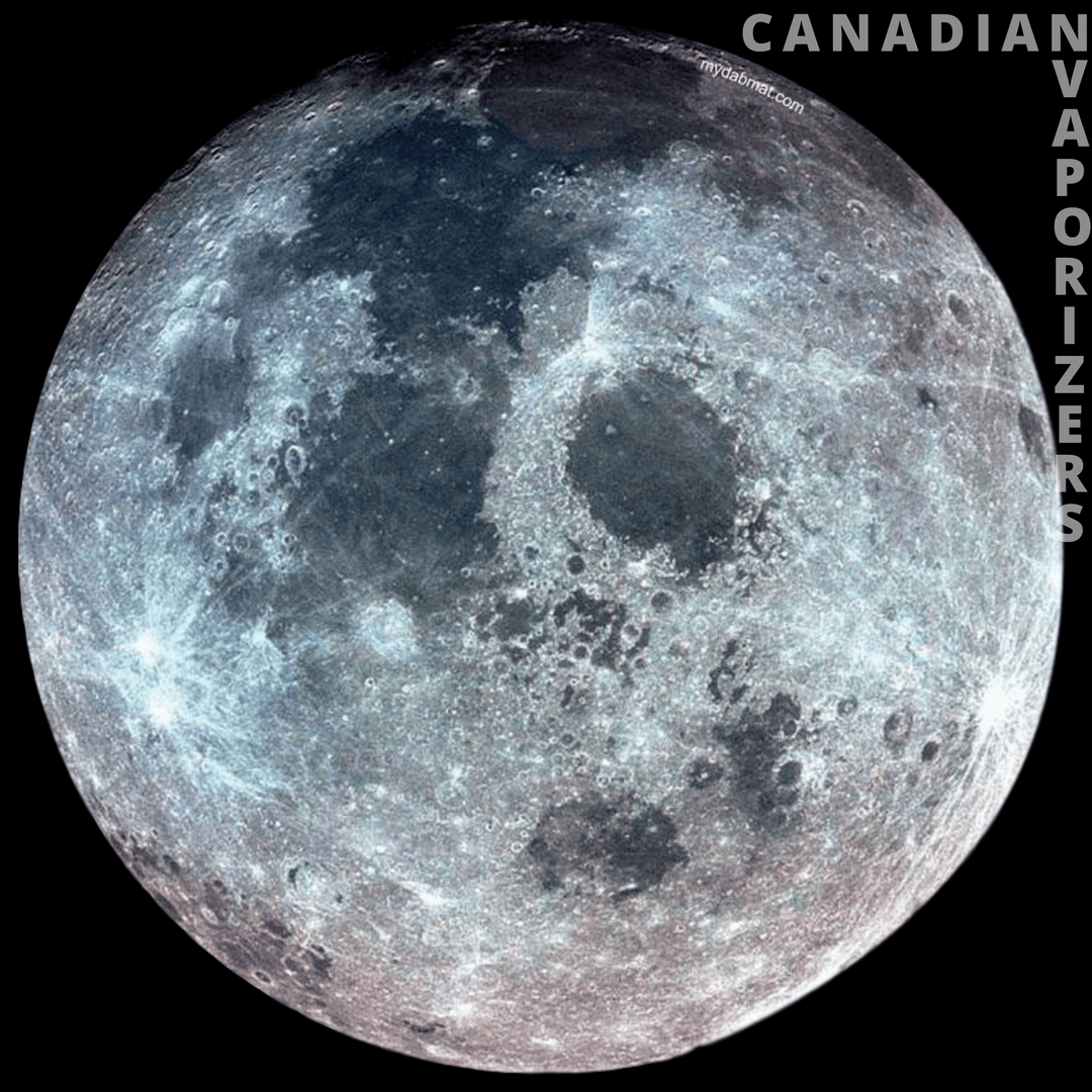 Glow In The Dark Moon Dab Mat - Canadian Vaporizers