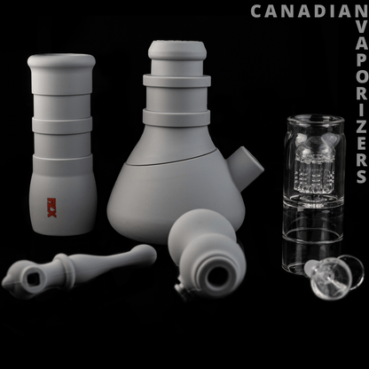 Grey | FLX Silicone Invertor Bong - Canadian Vaporizers