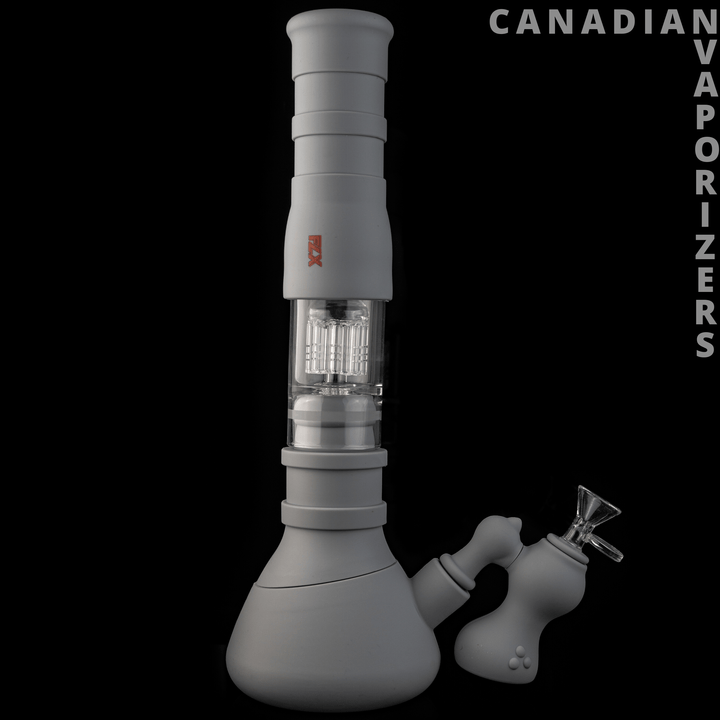 Grey | FLX Silicone Invertor Bong - Canadian Vaporizers