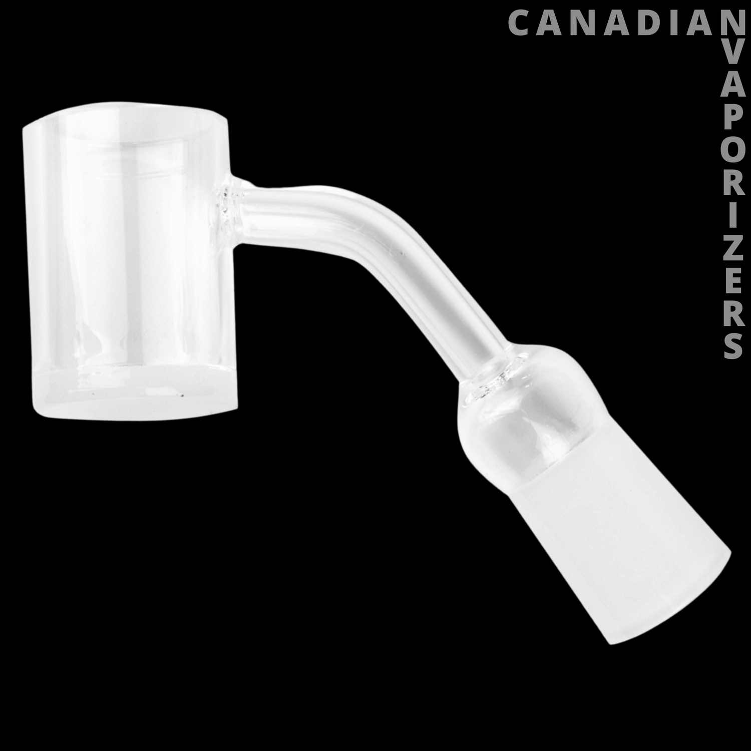 iRie Quartz 14mm Female 45 Degree Opaque Bottom Banger - Canadian Vaporizers