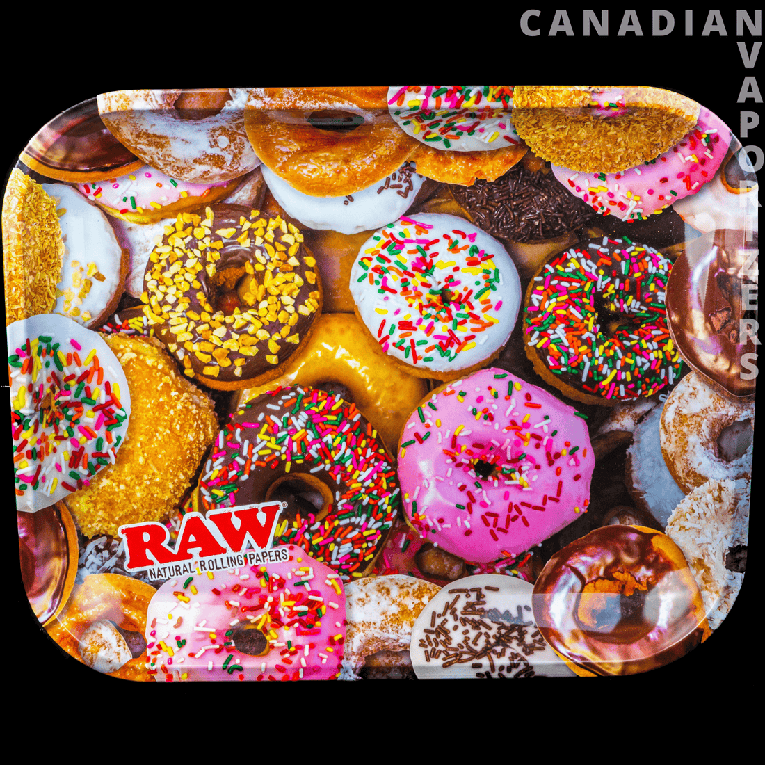 Large Raw Donut Rolling Tray - Canadian Vaporizers