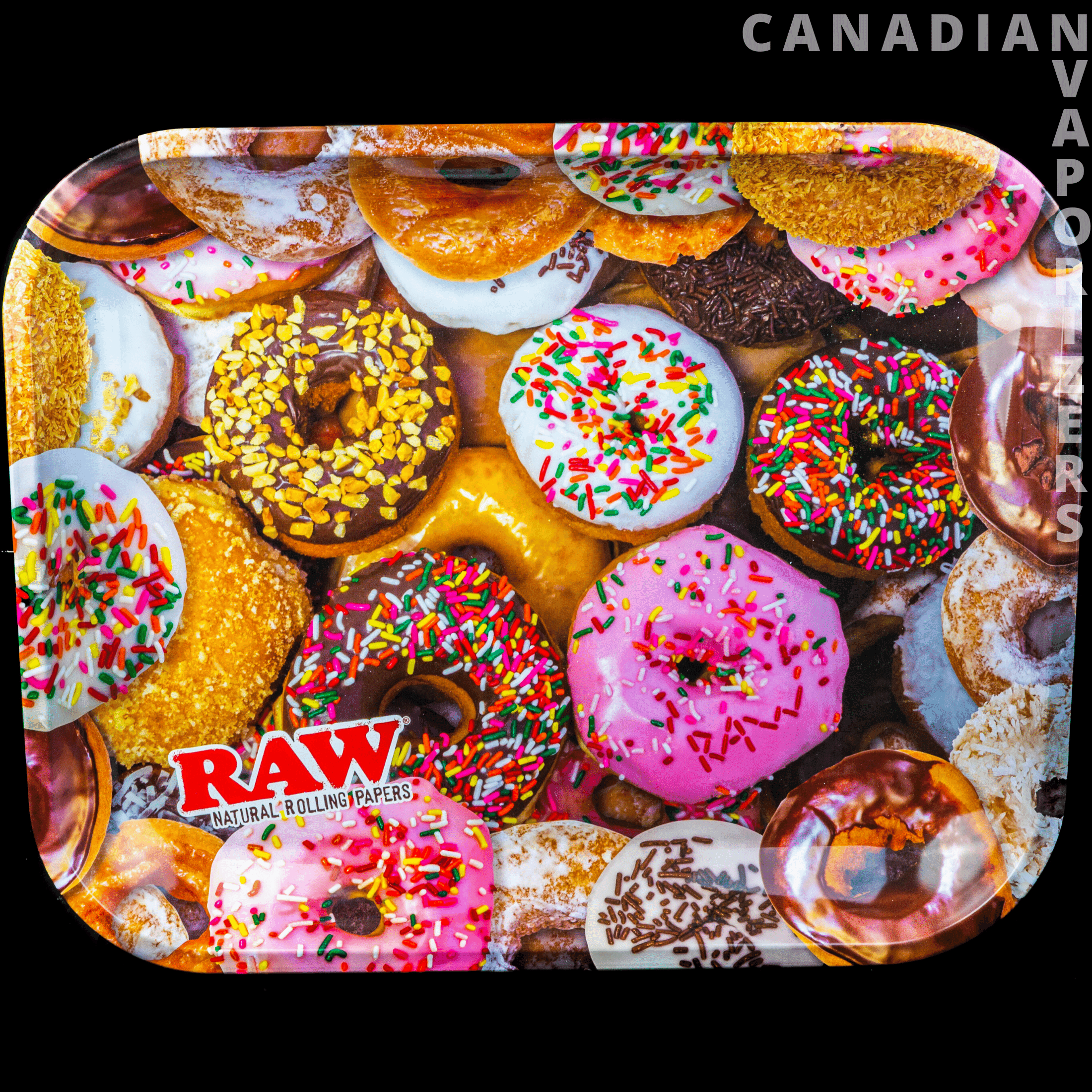 Large Raw Donut Rolling Tray - Canadian Vaporizers