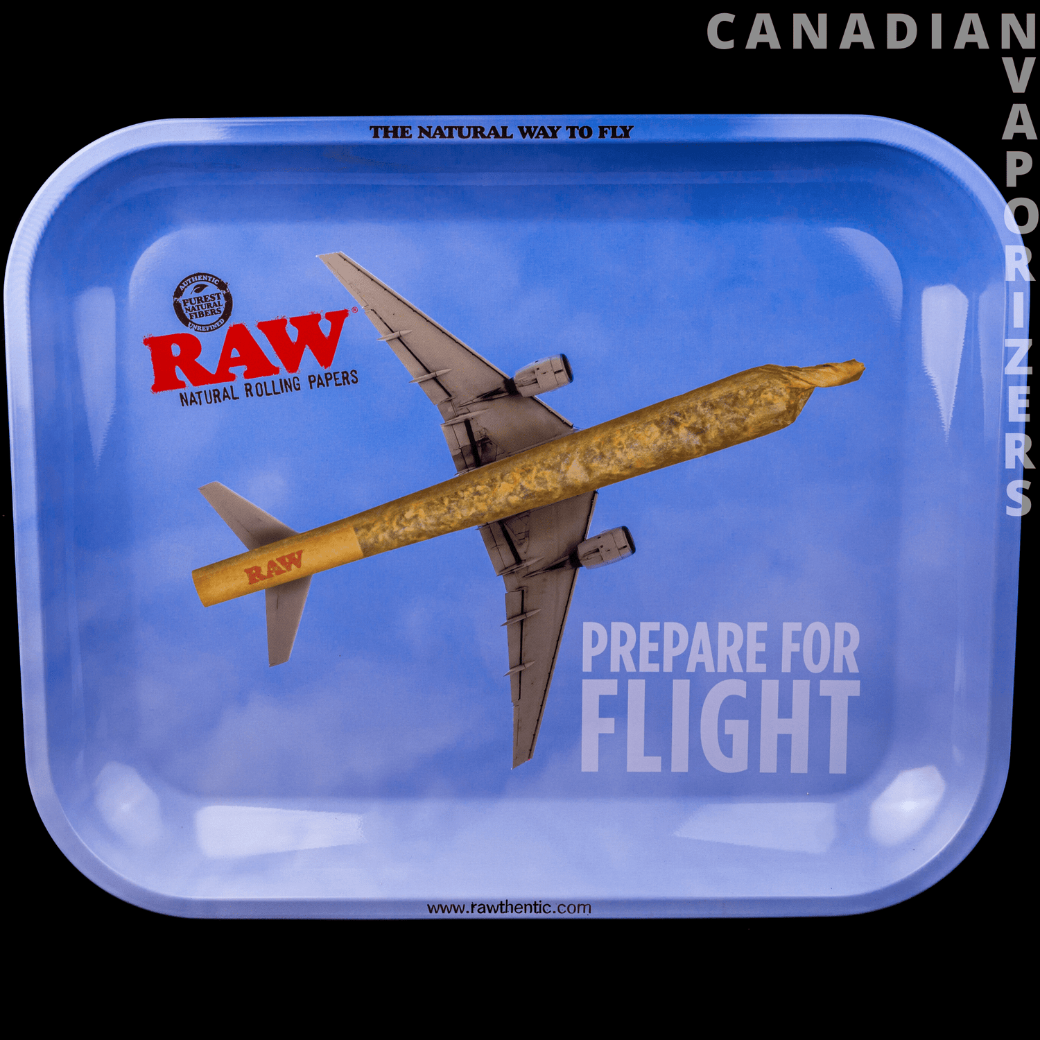 Large Raw Flying High Tray - Canadian Vaporizers