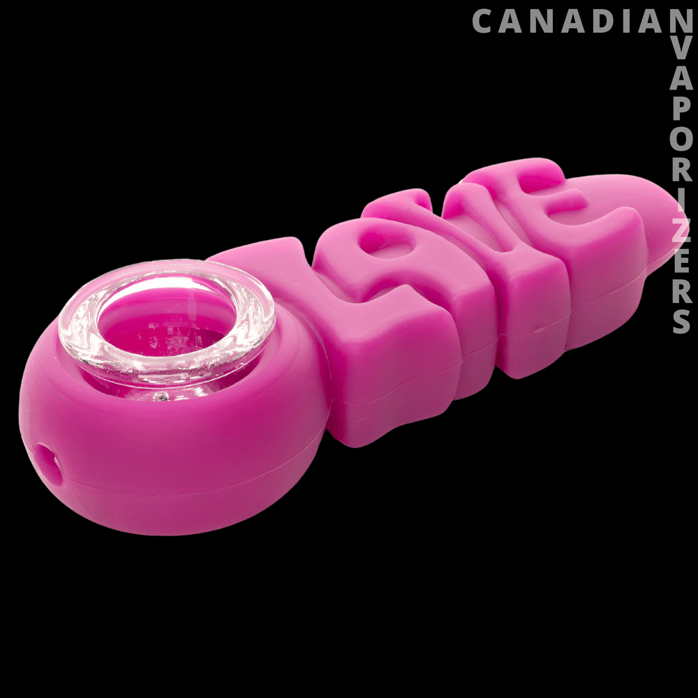 Lit Silicone 4" Love Hand Pipe - Canadian Vaporizers