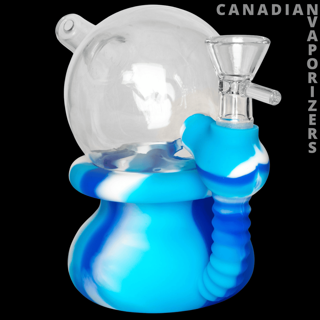 Lit Silicone 5" Gumball Bubbler - Canadian Vaporizers