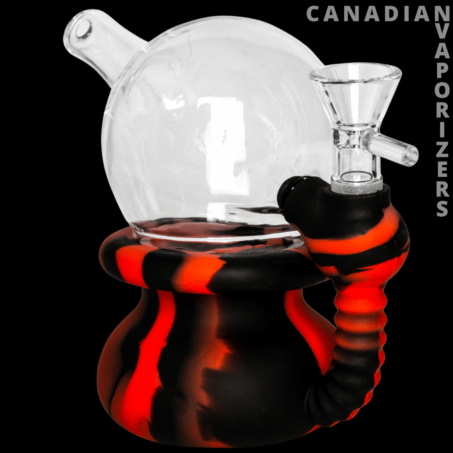 Lit Silicone 5" Gumball Bubbler - Canadian Vaporizers