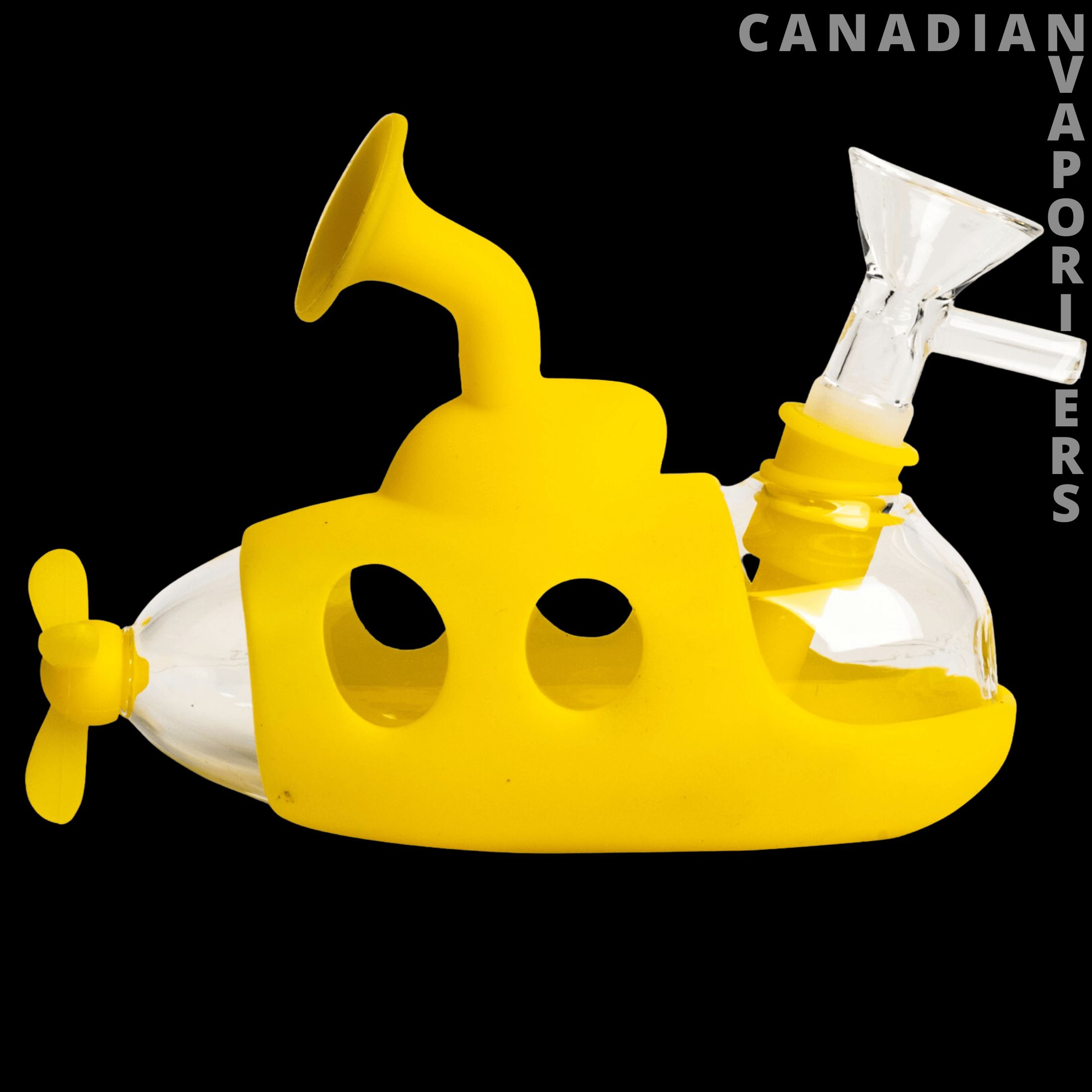 Lit Silicone 5&quot; Submarine Bubbler - Canadian Vaporizers