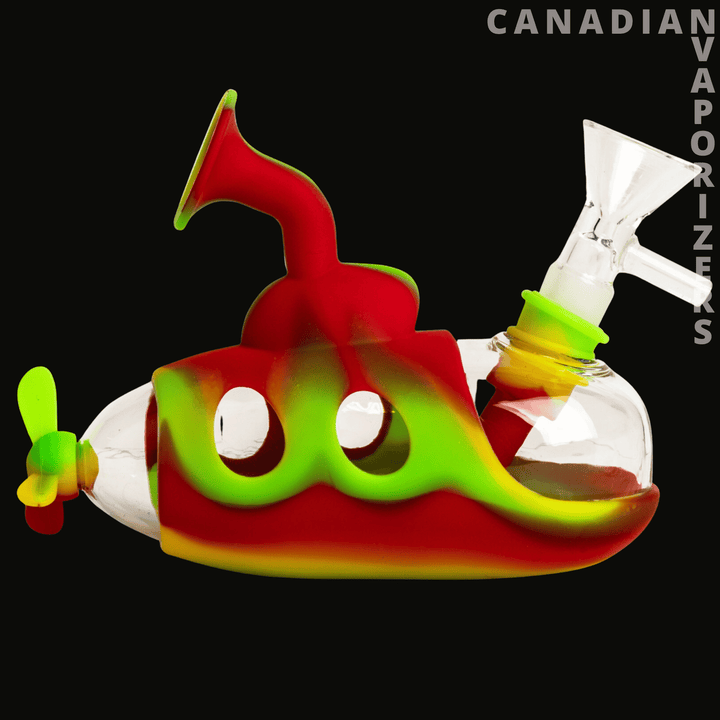 Lit Silicone 5" Submarine Bubbler - Canadian Vaporizers
