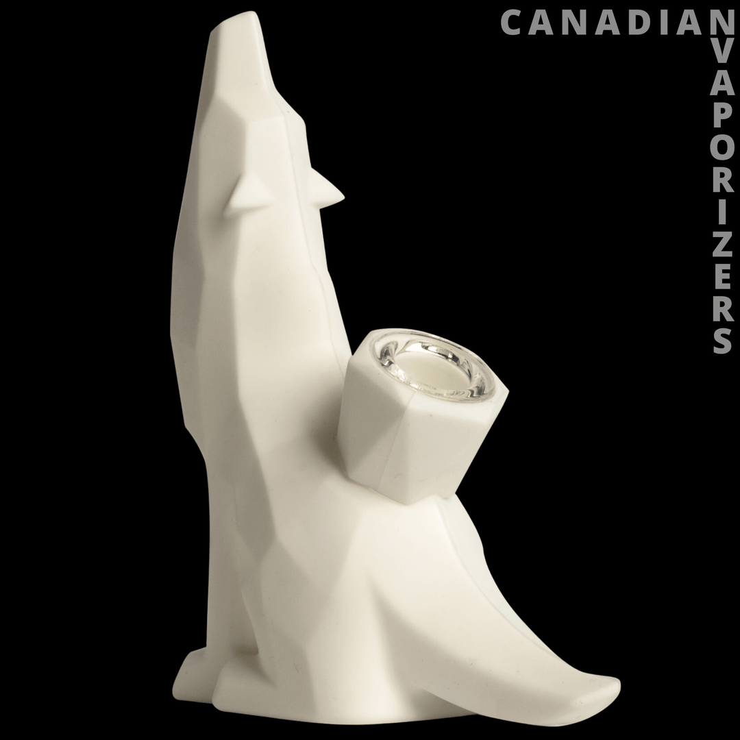 Lit Silicone 5" Wolf Bubbler - Canadian Vaporizers