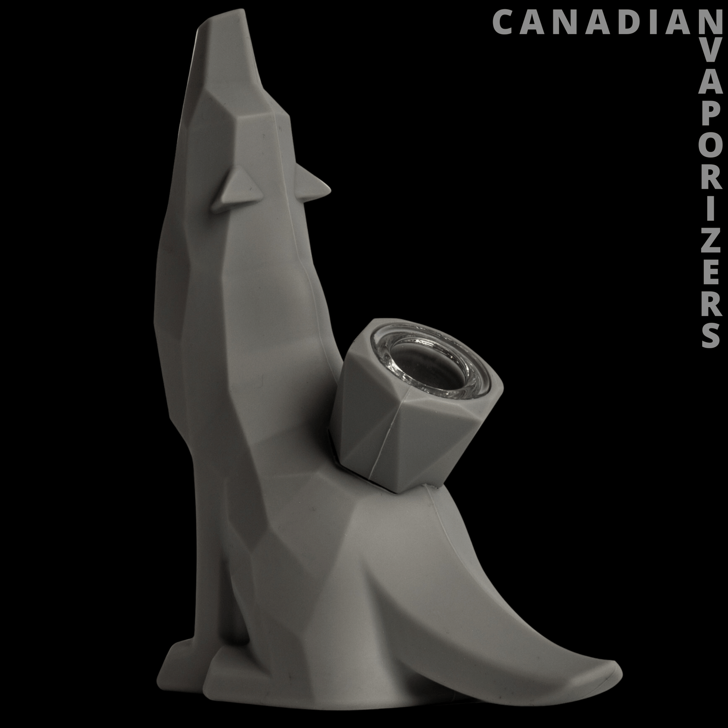 Lit Silicone 5&quot; Wolf Bubbler - Canadian Vaporizers