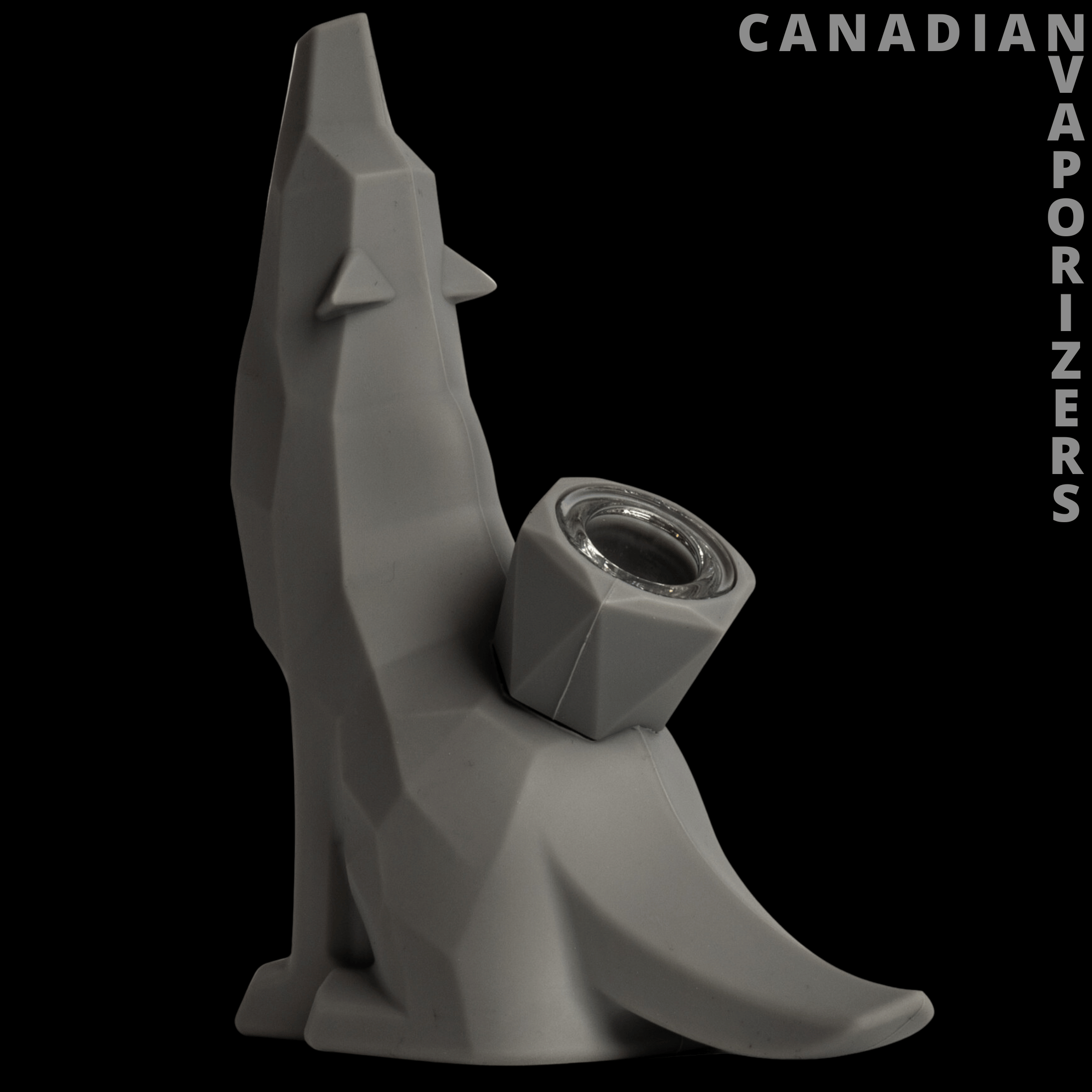 Lit Silicone 5&quot; Wolf Bubbler - Canadian Vaporizers