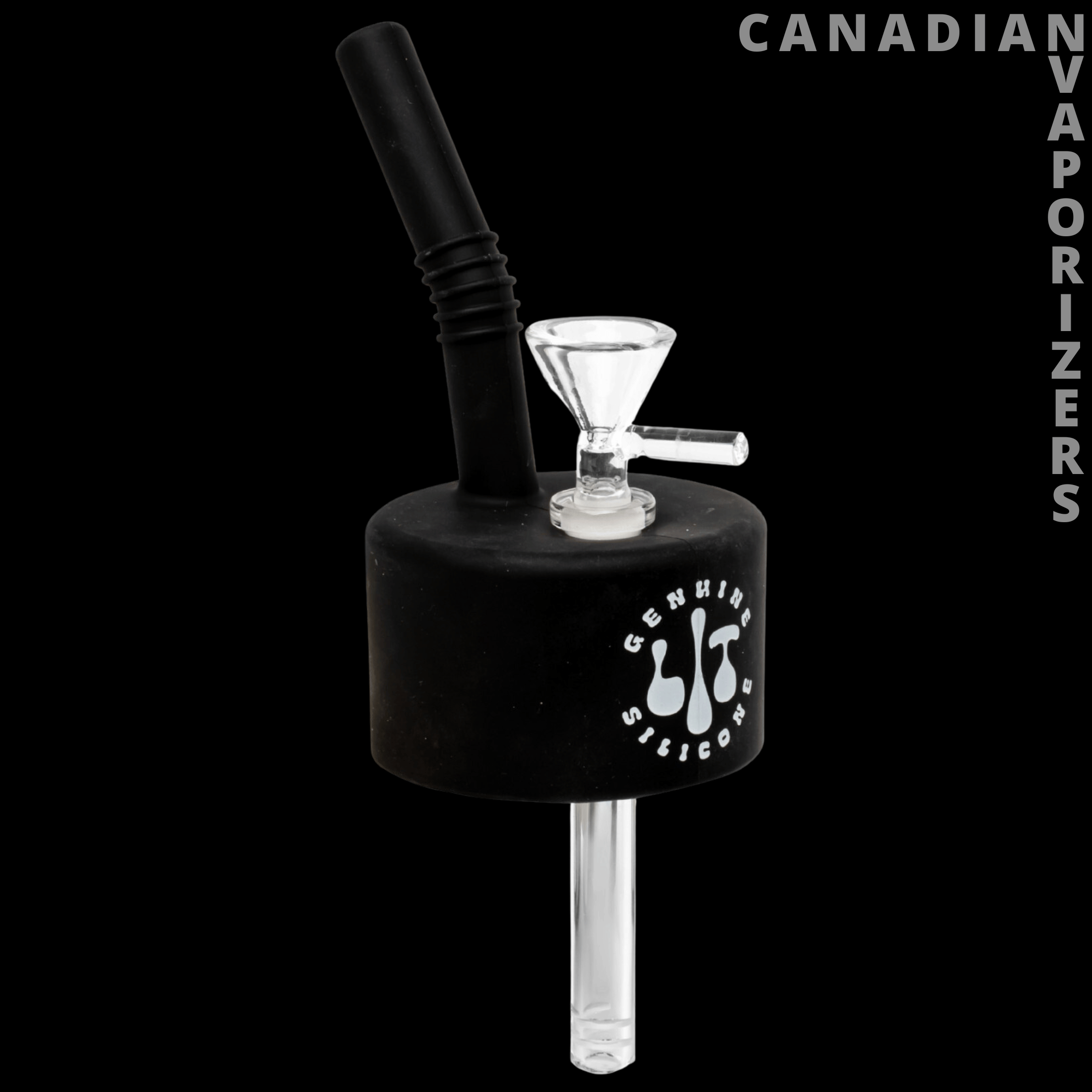 Lit Silicone Pop Can to Water Pipe Adapter - Canadian Vaporizers