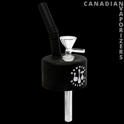 Lit Silicone Pop Can to Water Pipe Adapter - Canadian Vaporizers