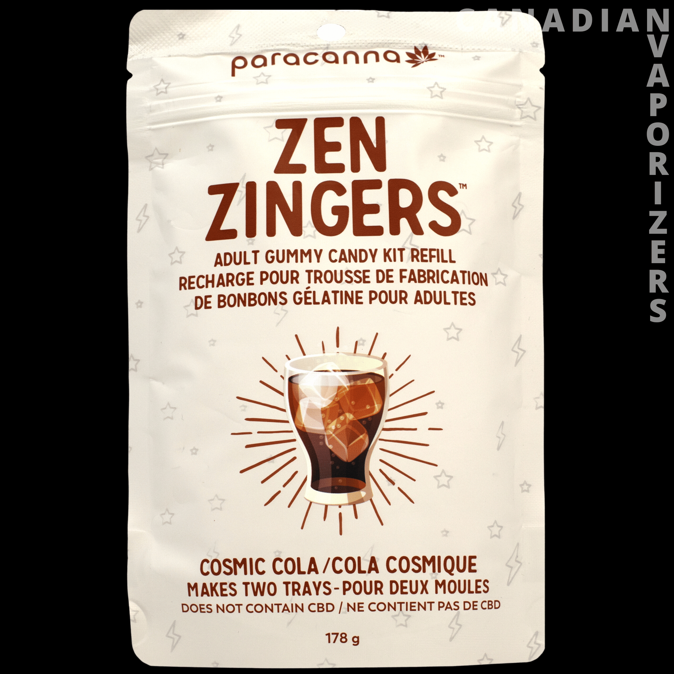 Paracanna Zen Zingers Gummy Mix Refill - Canadian Vaporizers