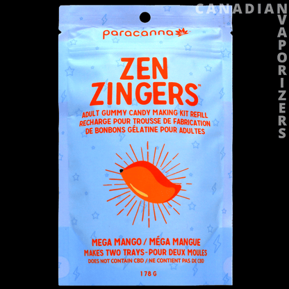 Paracanna Zen Zingers Gummy Mix Refill - Canadian Vaporizers