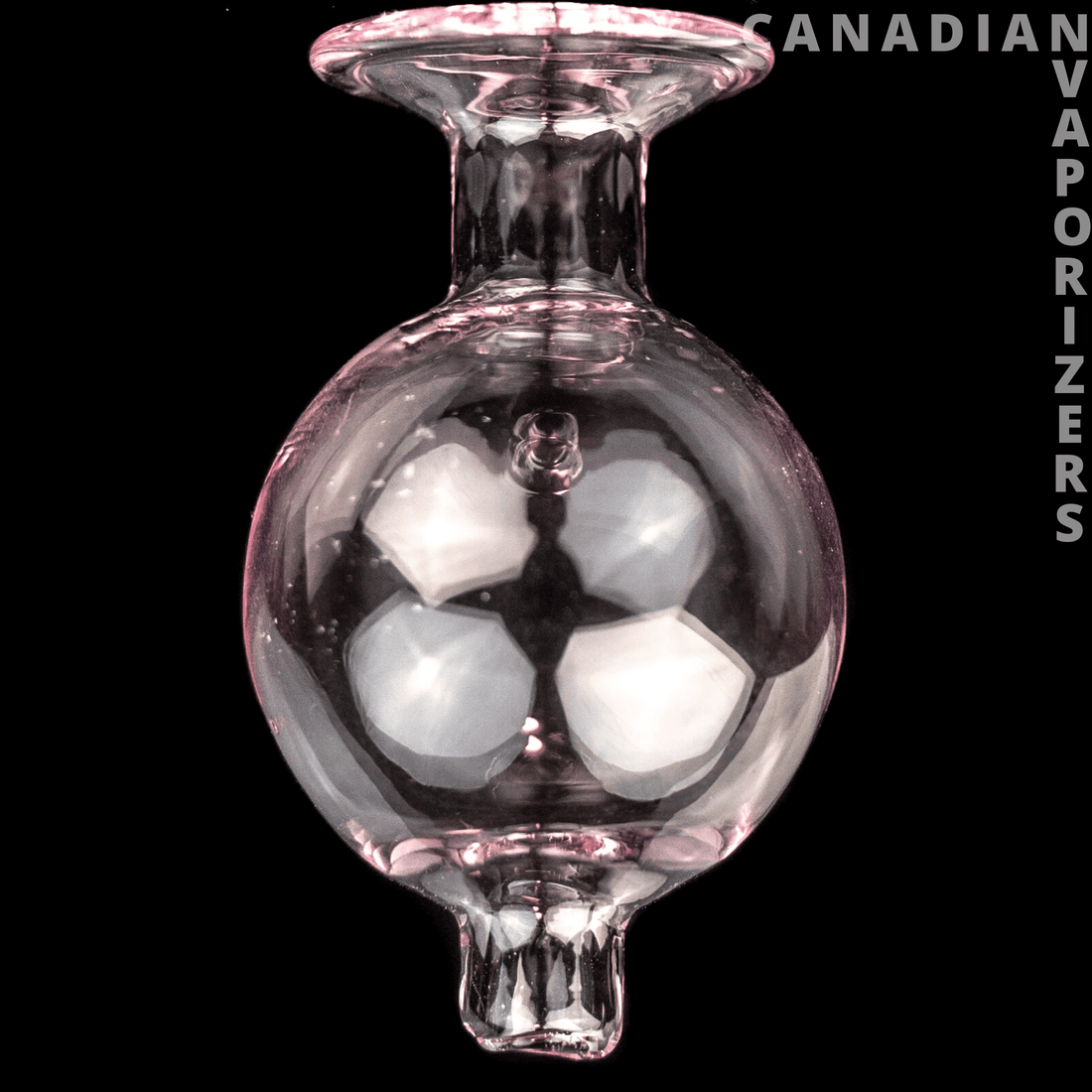 Pink Flat Top Carb Cap - Canadian Vaporizers