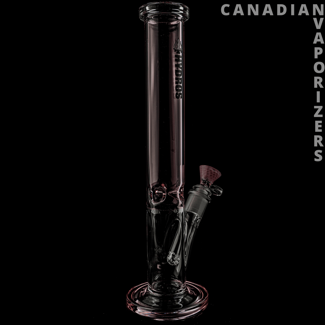 Pink | Hydros Straight Tube - Canadian Vaporizers