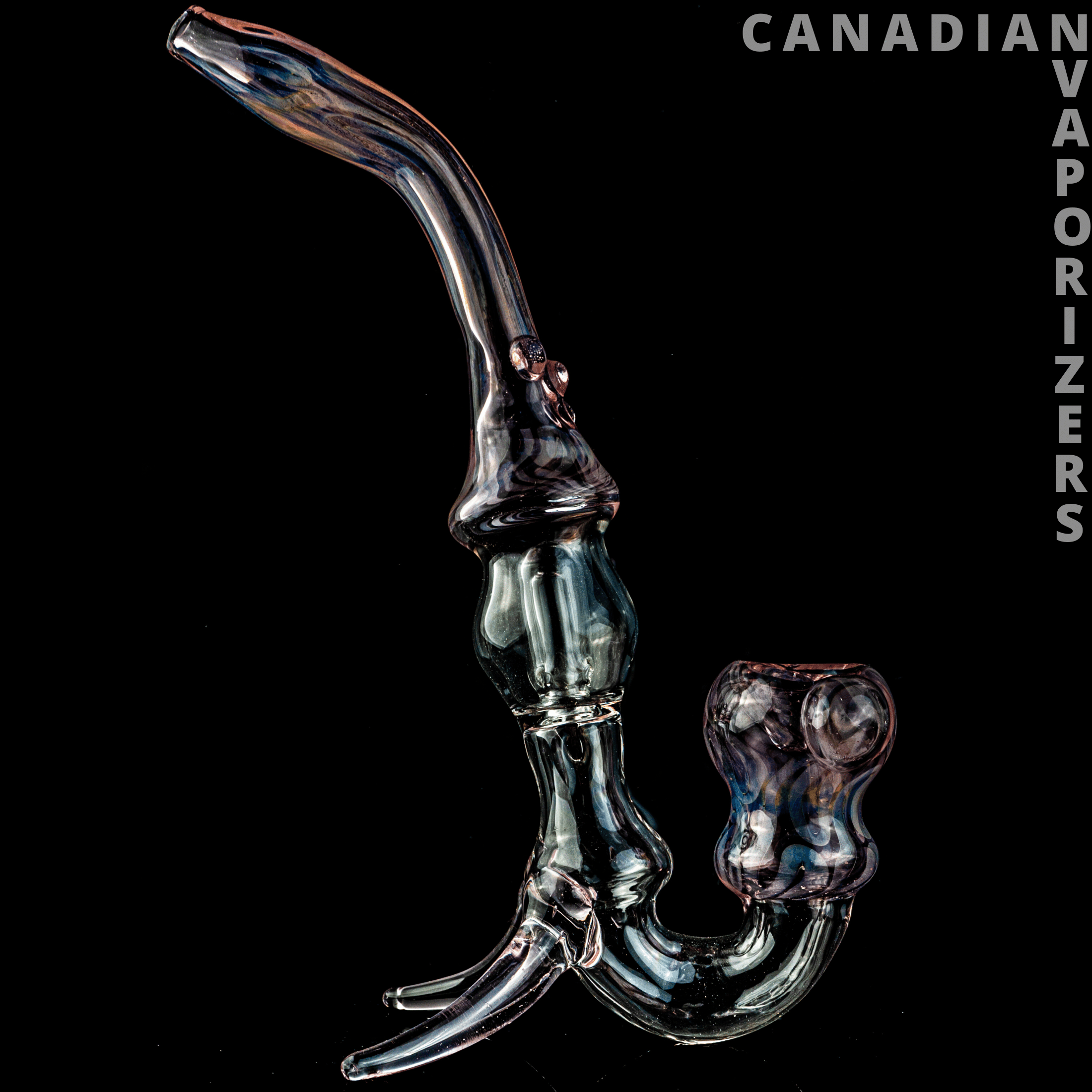 PINK VIP GLASS BUBBLER - Canadian Vaporizers