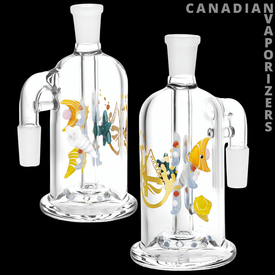 Pulsar Sea Creature Ash Catcher 14mm - Canadian Vaporizers