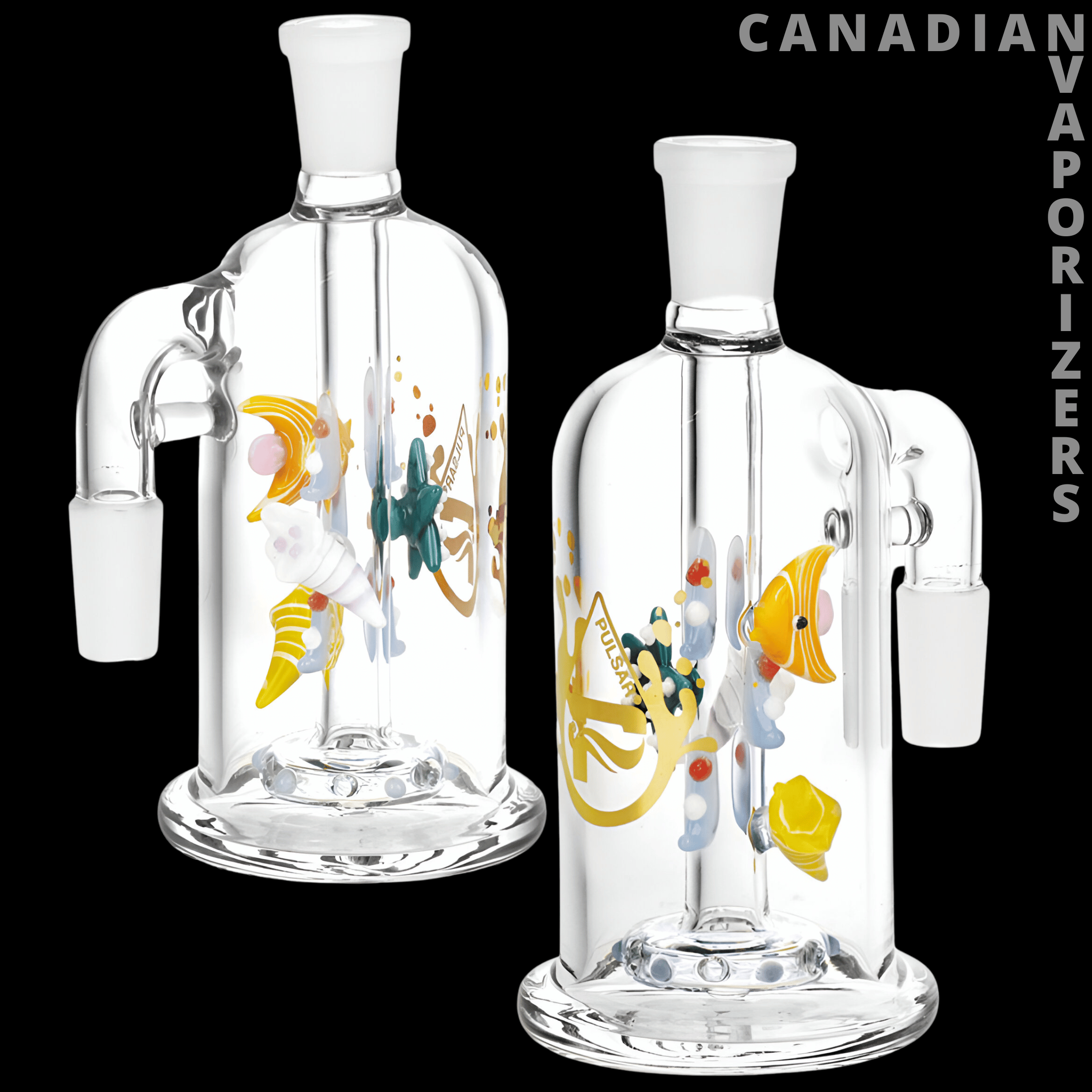 Pulsar Sea Creature Ash Catcher 14mm - Canadian Vaporizers