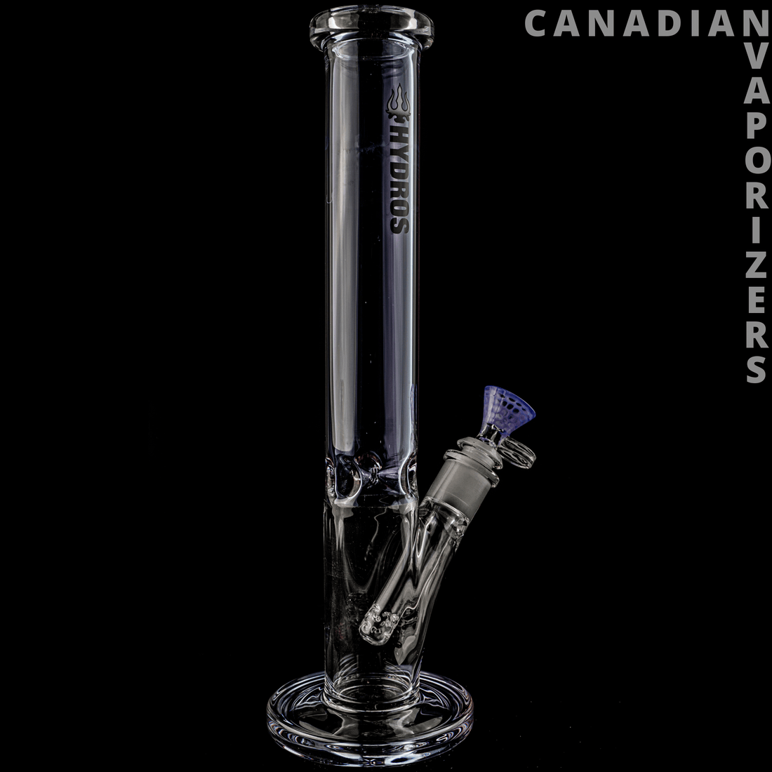 Purple | Hydros Straight Tube - Canadian Vaporizers