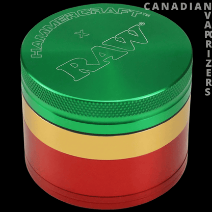 Raw Aluminum Grinder - Canadian Vaporizers