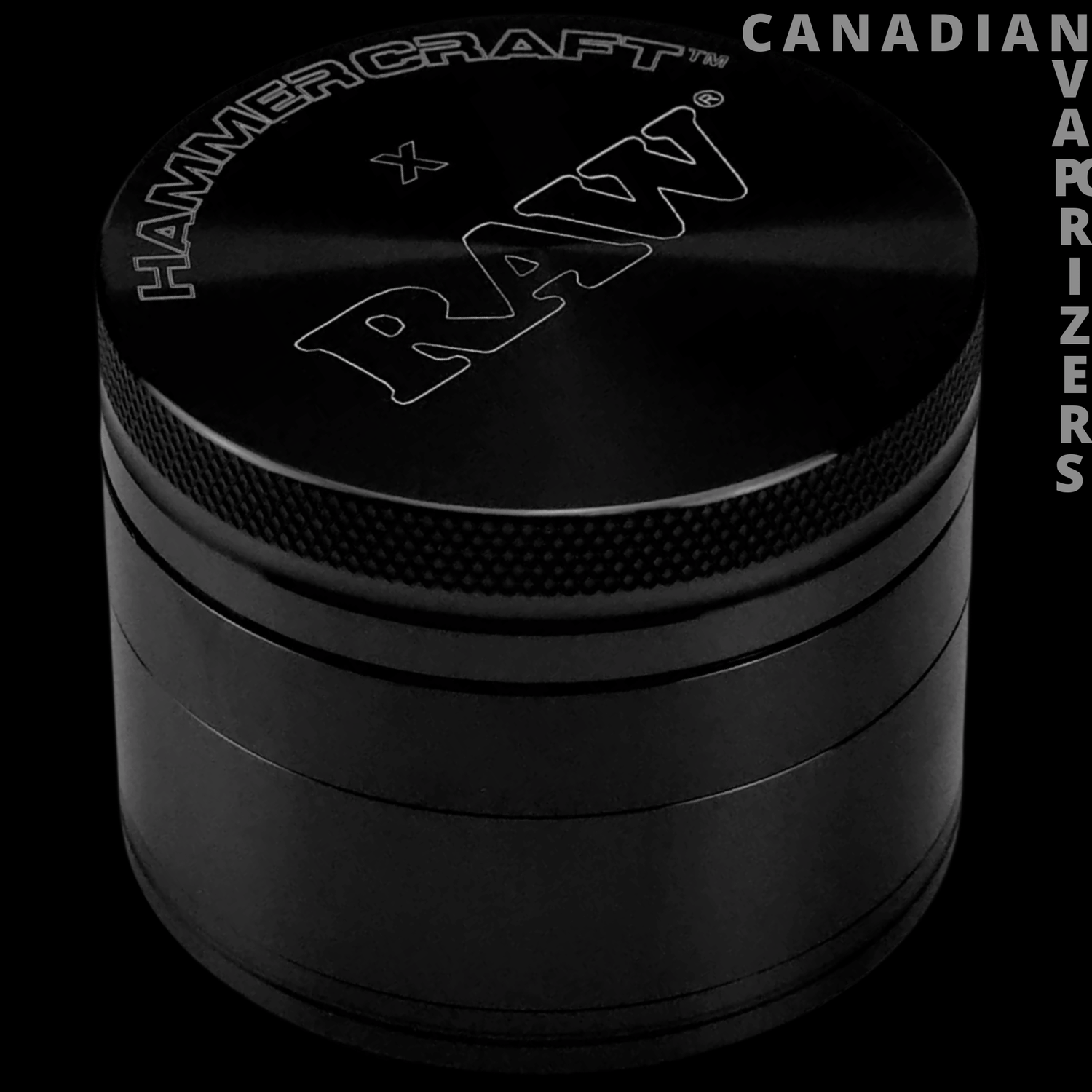 Raw Aluminum Grinder - Canadian Vaporizers