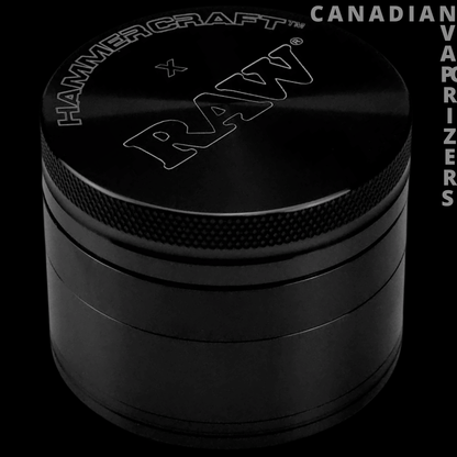 Raw Aluminum Grinder - Canadian Vaporizers