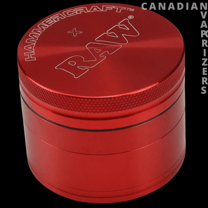 Raw Aluminum Grinder - Canadian Vaporizers