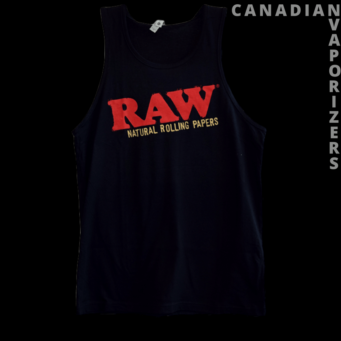 Raw Mens &amp; Ladies Tank Top - Canadian Vaporizers
