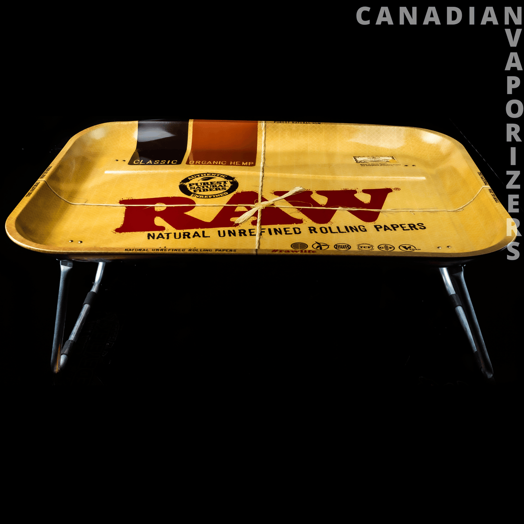 Raw Metal Lap Tray - Canadian Vaporizers