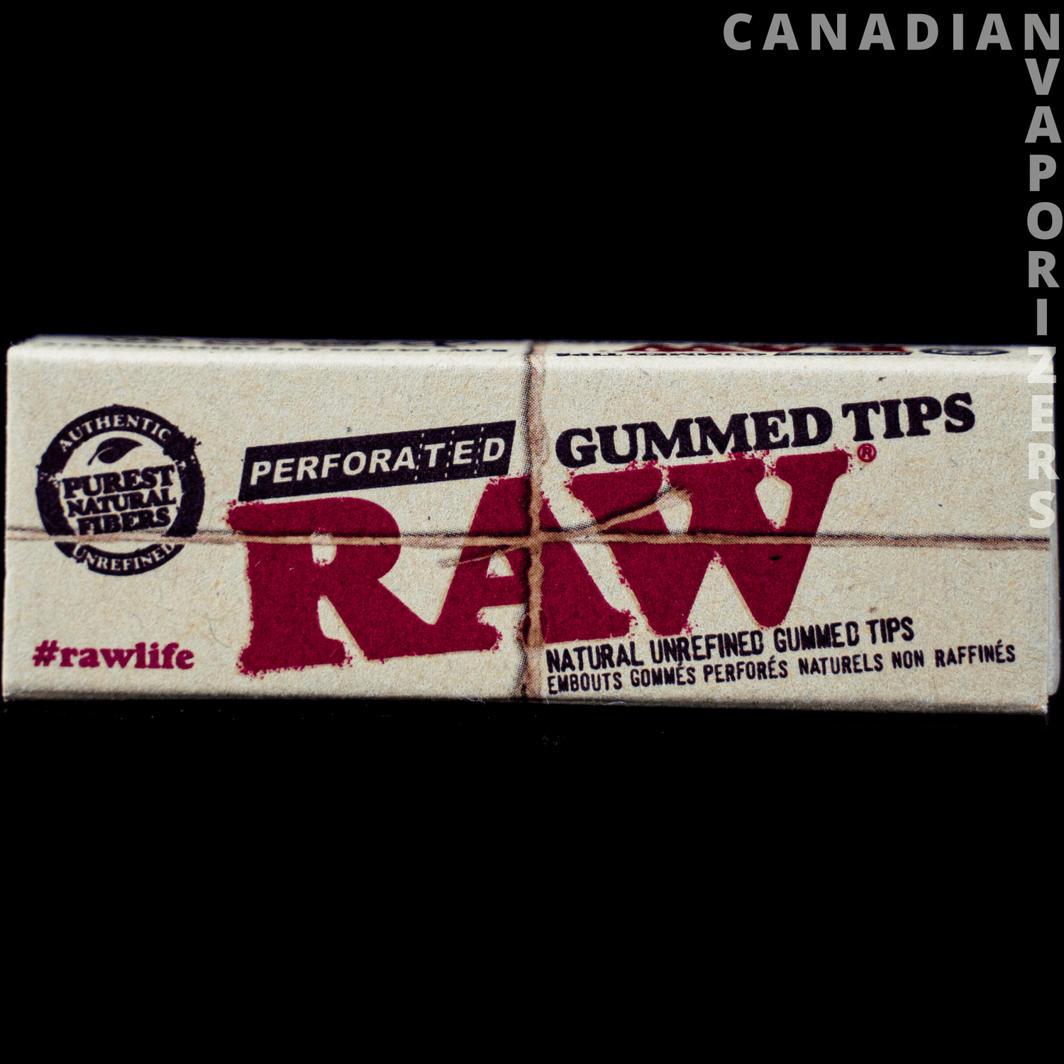 RAW TIPS – GUMMED PERFORATED - Canadian Vaporizers