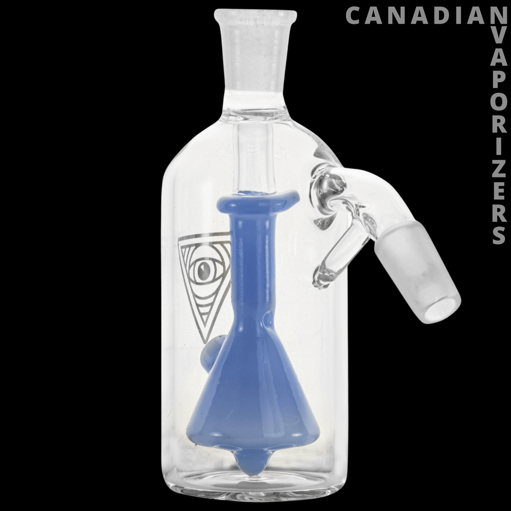Red Eye Glass 14mm 45 Degree 'Bong in a Bottle' Ash Catcher - Canadian Vaporizers