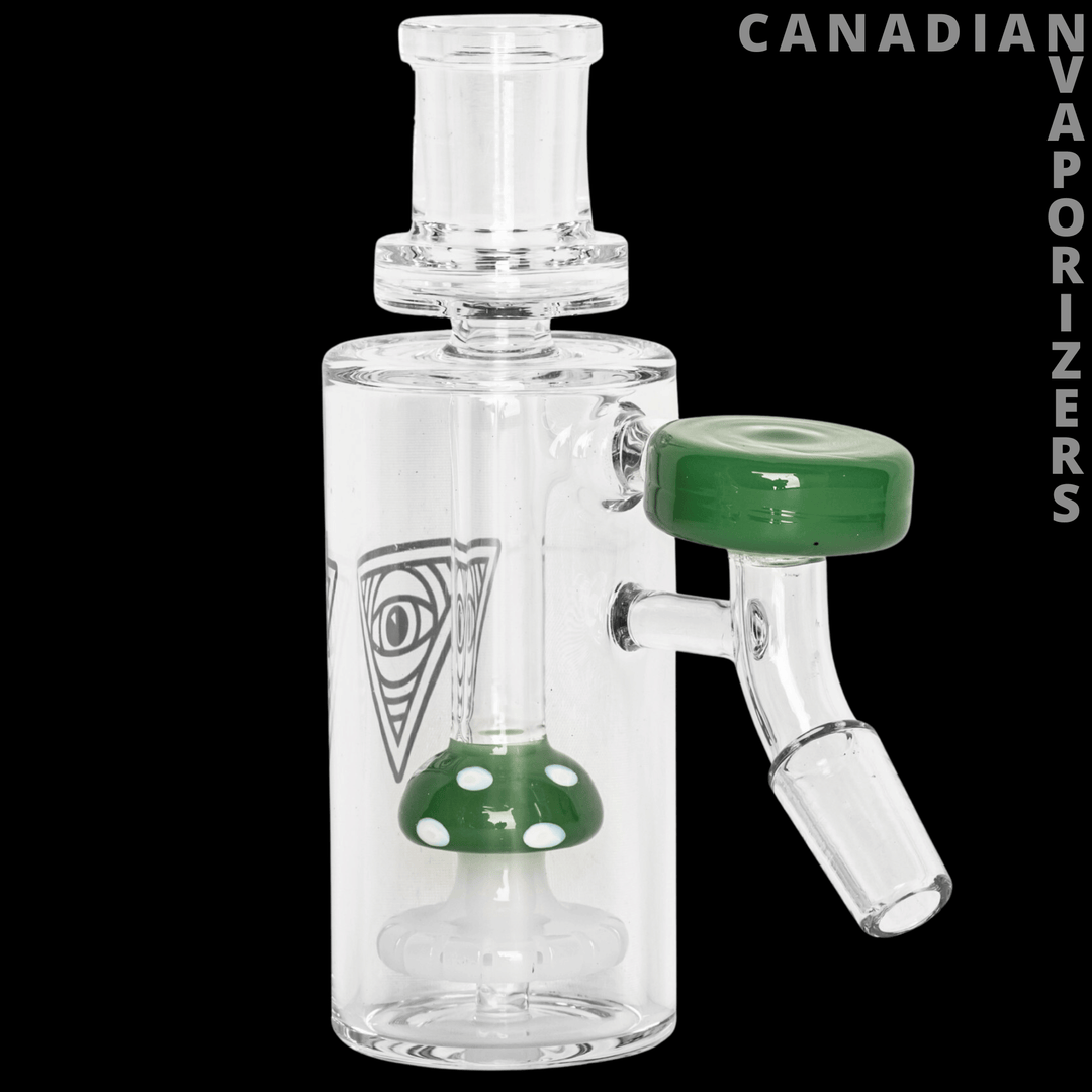 Red Eye Glass 14mm 45 Degree Funguy Ash Catcher - Canadian Vaporizers