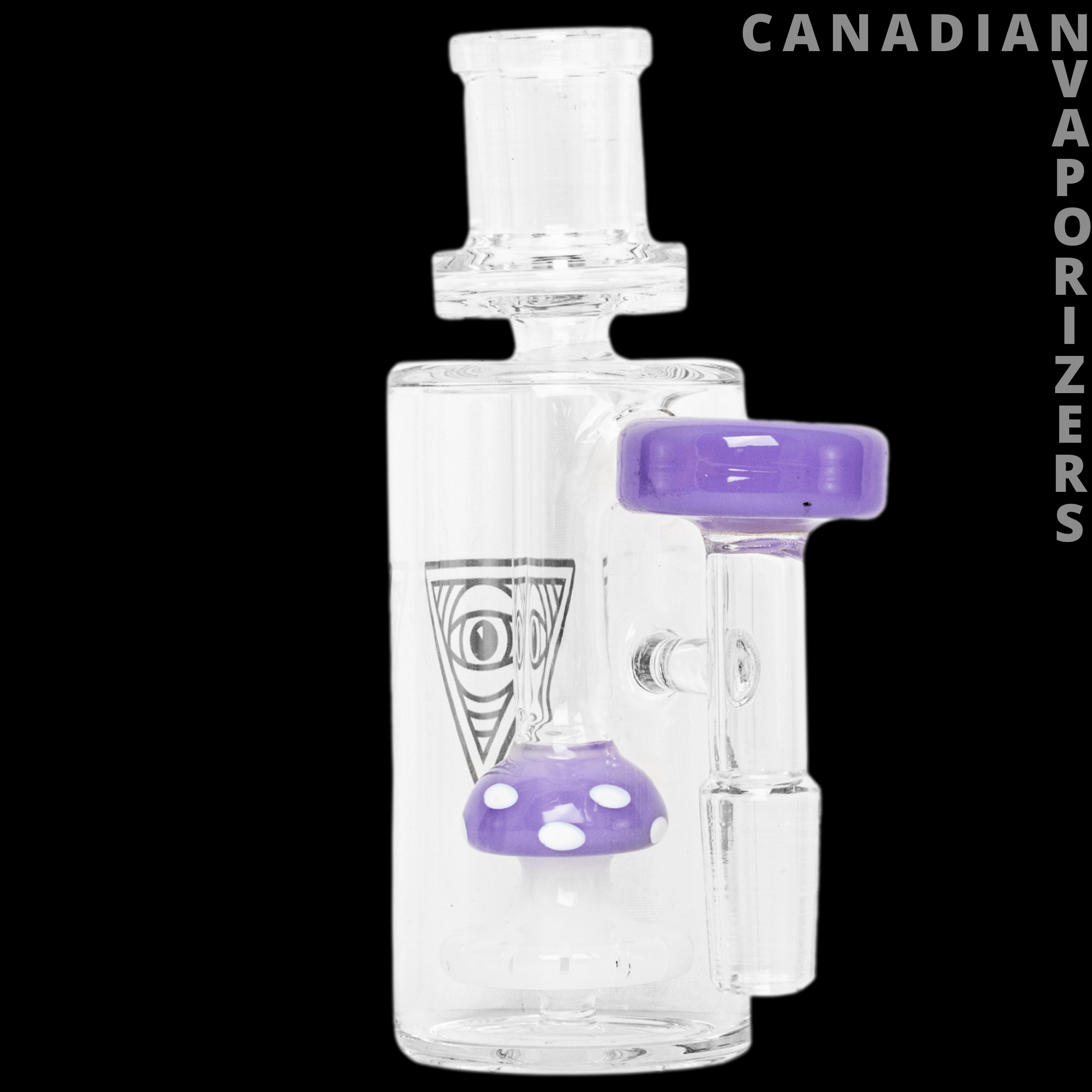 Red Eye Glass 14mm 90 Degree Funguy Ash Catcher - Canadian Vaporizers