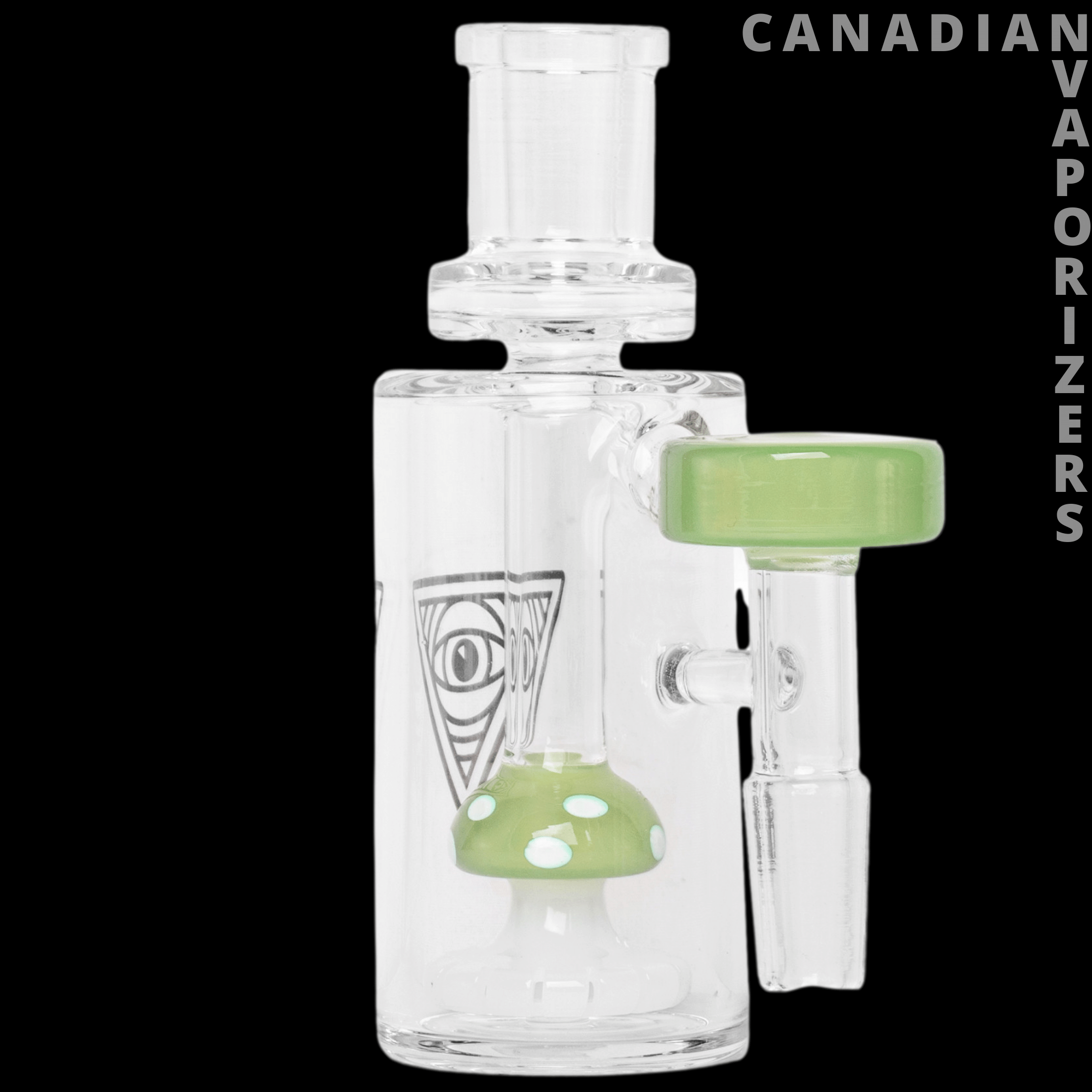 Red Eye Glass 14mm 90 Degree Funguy Ash Catcher - Canadian Vaporizers