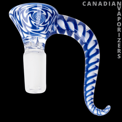 Red Eye Glass 14mm Carnival Cone Pull-Out - Canadian Vaporizers