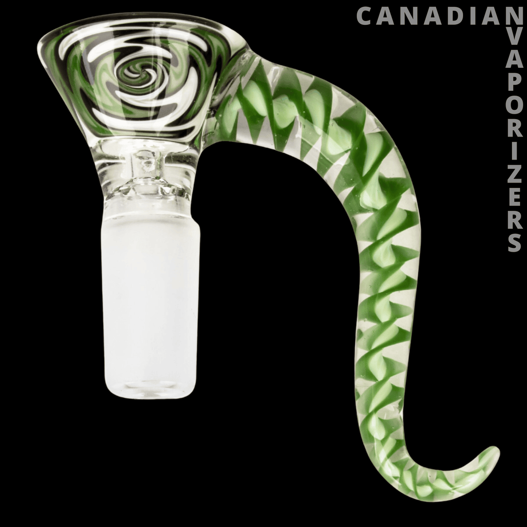 Red Eye Glass 14mm Carnival Cone Pull-Out - Canadian Vaporizers