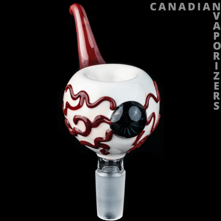 Red Eye Glass 14MM Glass-On-Glass Red Eye Pull-Out - Canadian Vaporizers