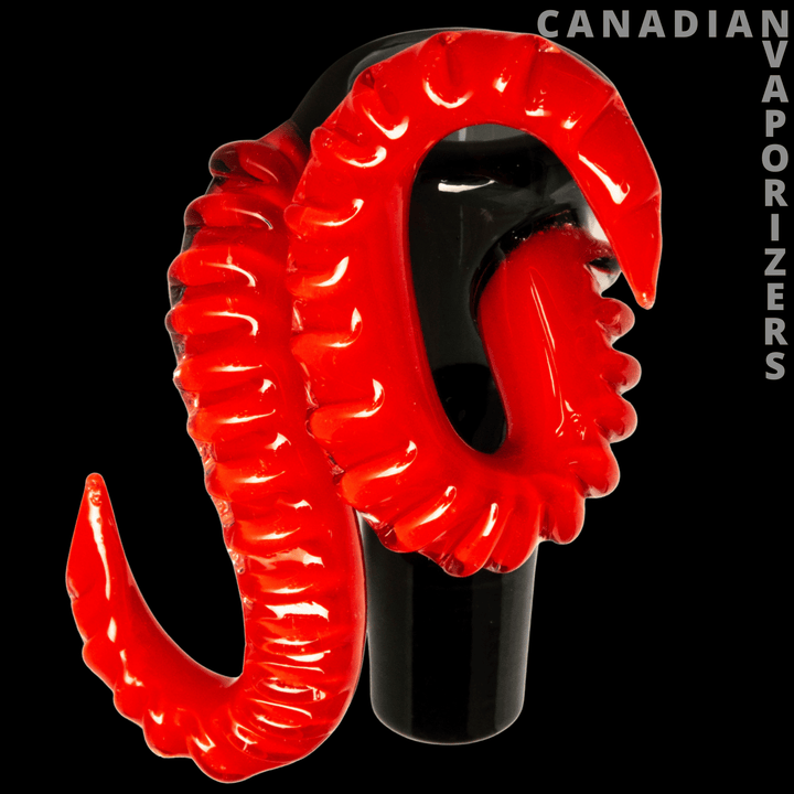Red Eye Glass 14mm Tentacle Cone Pull-Out - Canadian Vaporizers