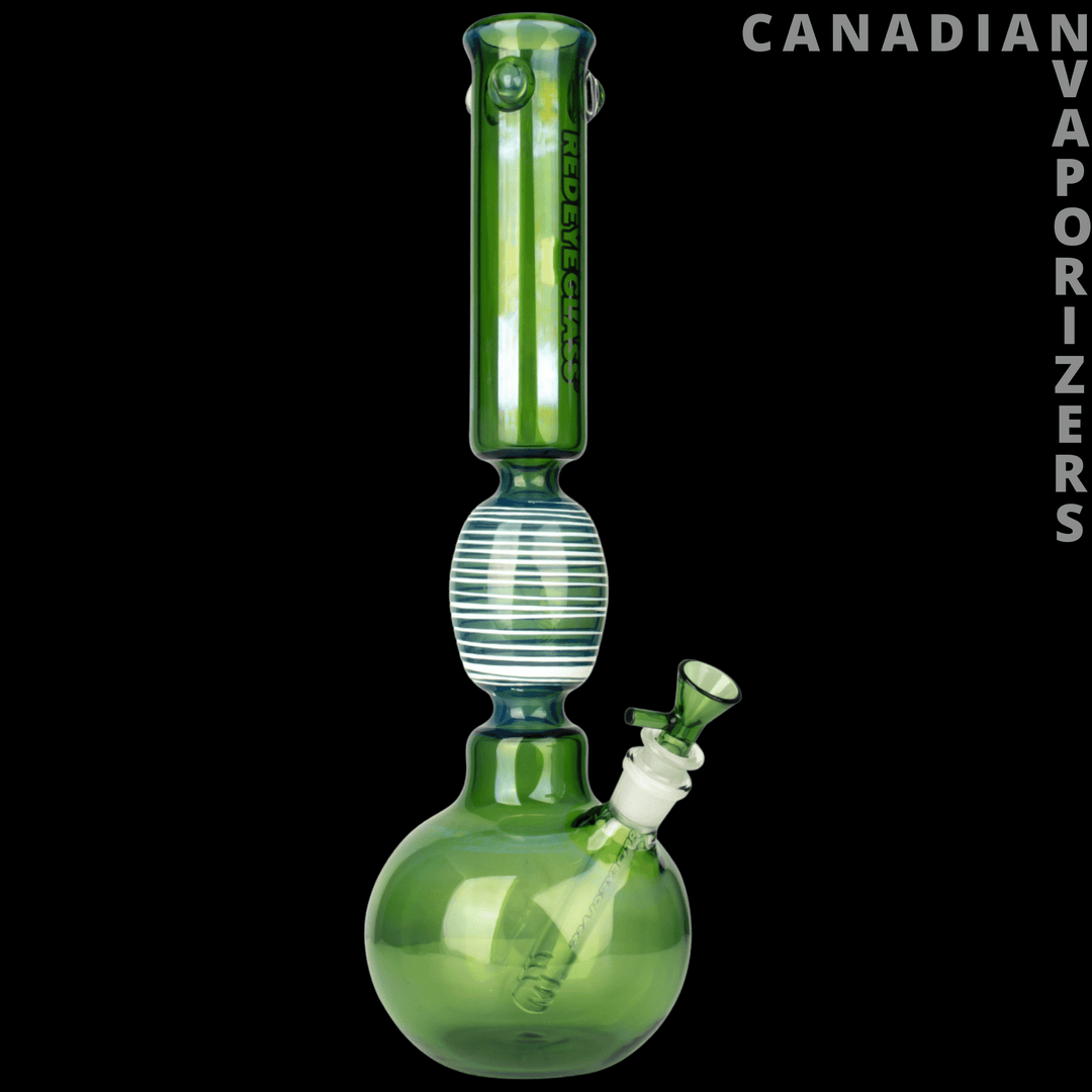 Red Eye Glass | 15" Candy Bubble Base Water Pipe (Limited Edition) - Canadian Vaporizers