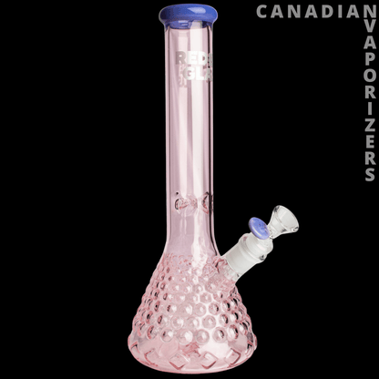 Red Eye Glass 15&quot; Hera Beaker Base Water Pipe - Canadian Vaporizers